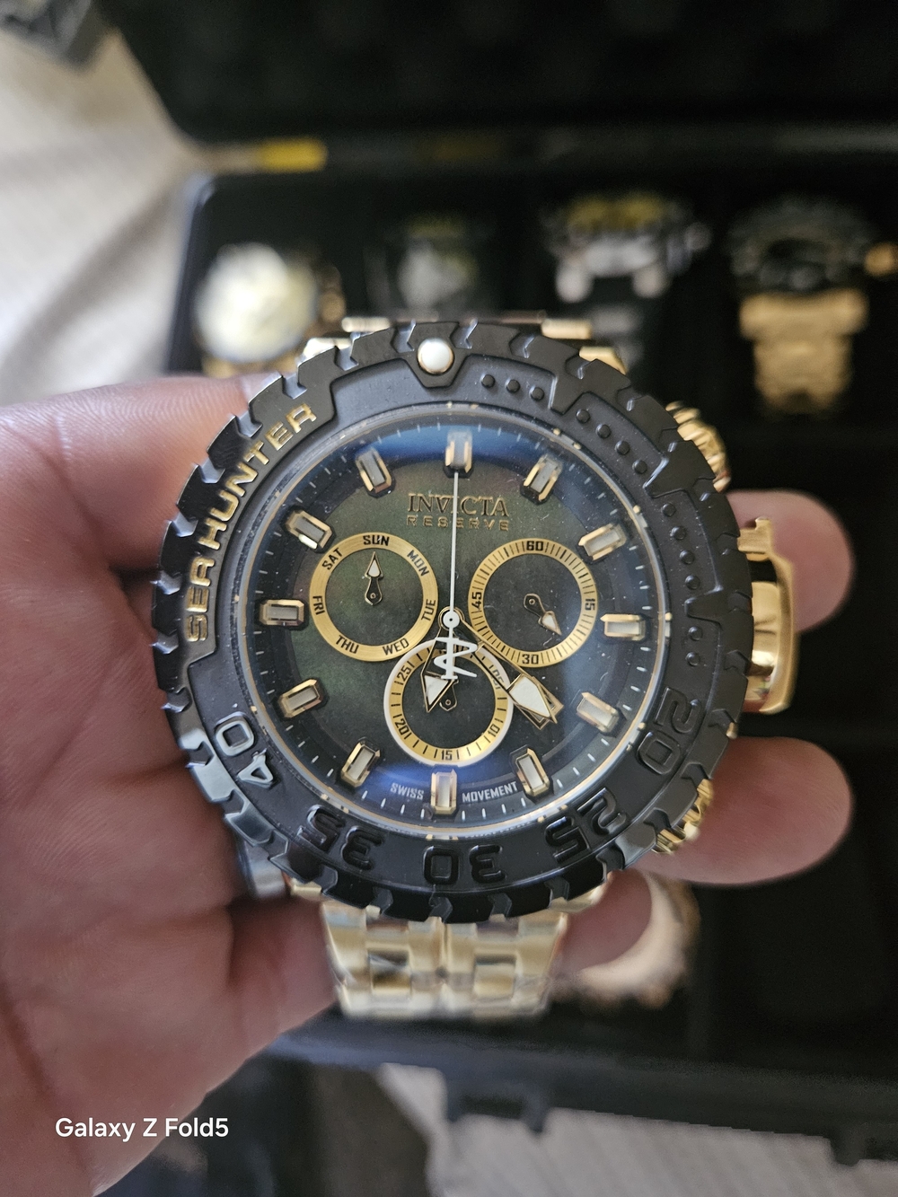Invicta Reserve Sea Hunter Mens 56mm Watch